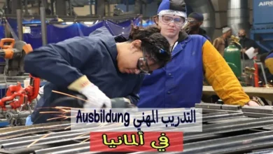 التدريب المهني Ausbildung في المانيا