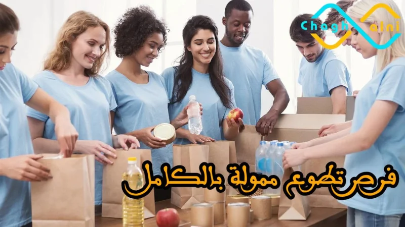 فرص تطوع ممولة بالكامل