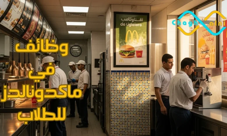 وظائف في ماكدونالدز للطلاب