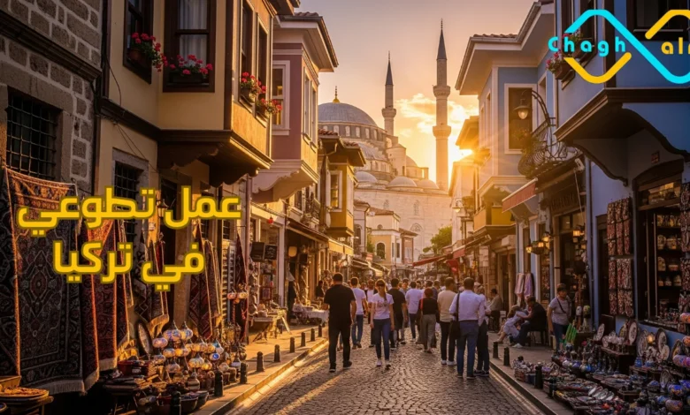 عمل تطوعي في تركيا