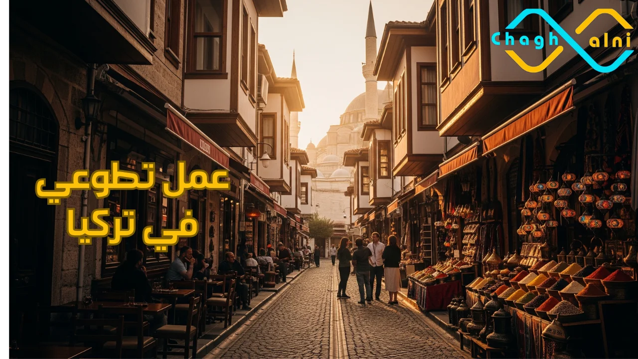 عمل تطوعي في تركيا