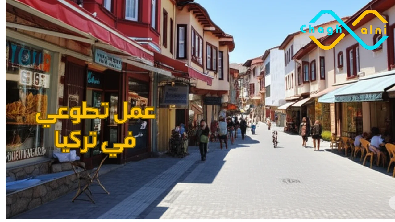 عمل تطوعي في تركيا