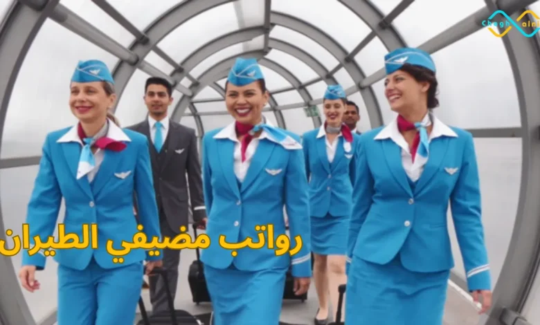 رواتب مضيفي الطيران