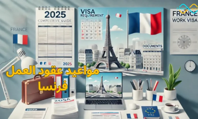 مواعيد عقود العمل فرنسا