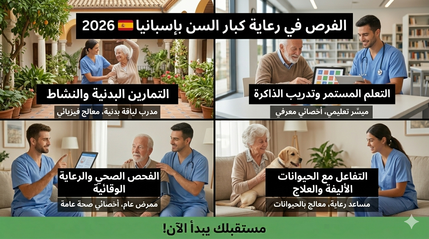 العمل في إسبانيا